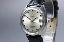 Near MINT OMEGA Seamaster COSMIC 33mm 166023 Automatic Silver Dial Men's Vintage