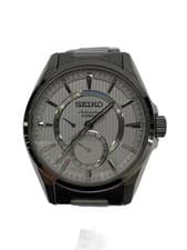 SEIKO Presage Mechanical Automatic Watch Analog Stainless WHT SLV 6R27 00D0