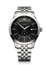 Victorinox swiss army Alliance Black Dial Stainless Steel Men's Watch