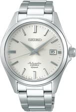 SEIKO SZSB011 White Shop Model Mechanical Wrist Men's Watch New in Box