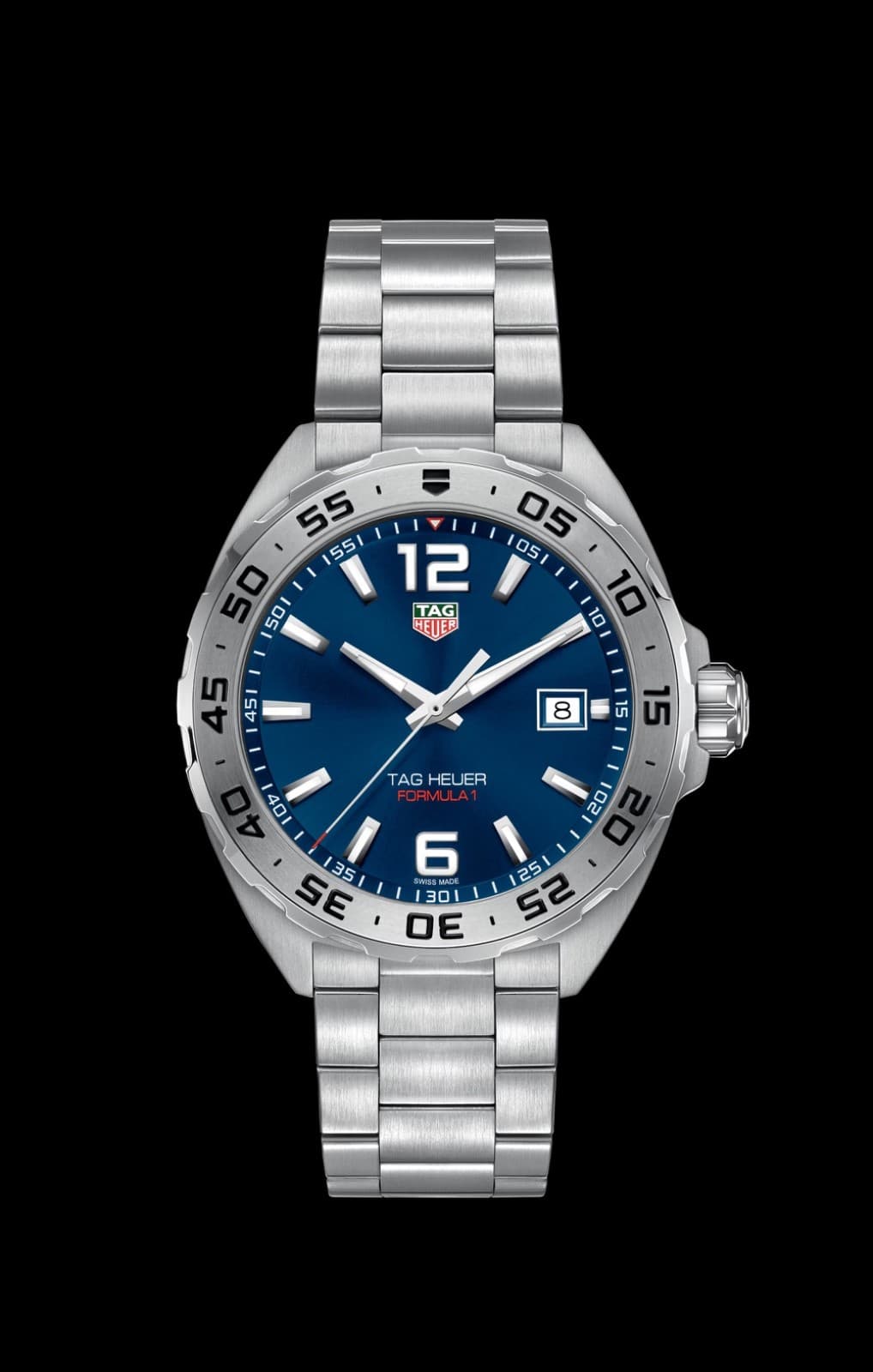 TAG HEUER FORMULA 1 BLUE DIAL 41MM SWISS QUARTZ 200M WATCH WAZ1118