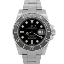 2011 PAPERS Rolex Submariner Date BLACK Steel Ceramic 40mm 116610 LN Watch BOX