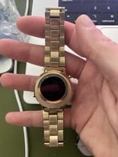 Vintage Hughes Aircraft Hamilton Waltham Digital Watch Red LED 10K Gold GF GFD