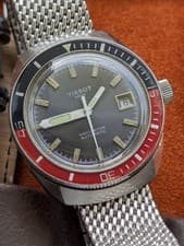 1974 Tissot Navigator Automatic Dive Watch, Ref 44940, Cal 2481, Serviced NOV-25