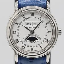 Blancpain Villeret Automatic Moonphase White Dial Ladies Watch Timepiece
