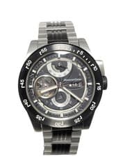 Orient Star FH02 B0 Automatic Watch Unisex 40mm Silver Black wrist 19cm