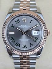 2024 Rolex Datejust 126331 Wimbledon Dial Two Tone Rolesor Jubilee COMPLETE SET