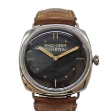 Panerai PAM00425 47mm Stainless Steel Black Dial Hand-Wind Box Papers #KN293