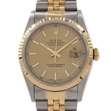 Authentic Rolex Datejust 16233 SSxYG Mechanical Automatic W Series #270-004-...