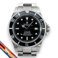 Rolex SeaDweller Tiffany Ref.16600 Stainless Steel Black Dial 40mm