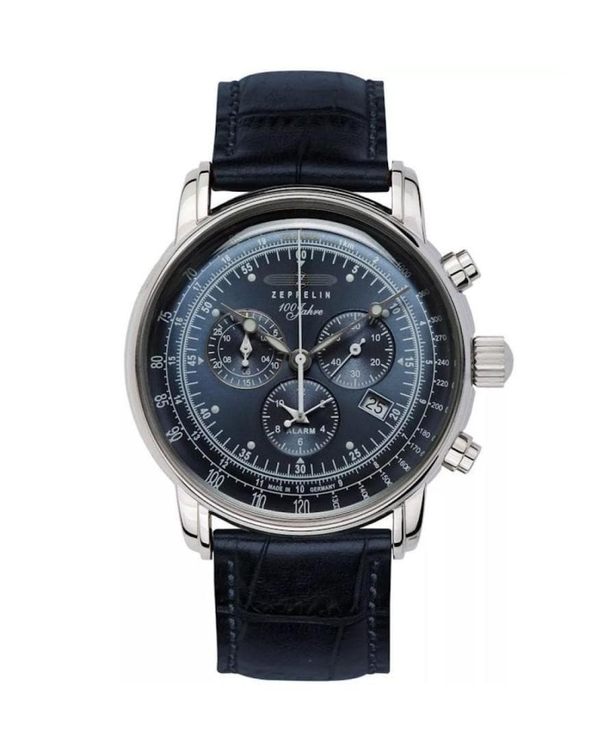 ZEPPELIN Men Analog Quartz Casual Watch Classic Dress Blue Dial Waterproof Round