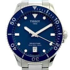 Tissot Seastar 1000 Diver Watch Quartz Blue T120410A 300m Wrist 21cm