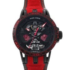 ROGER DUBUIS Excalibur DBEX0974 skeleton mens Watches Mechanical Automatic U...
