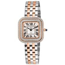 GV2 by Gevril Bellagio Quartz White Dial Ladies Watch 12134B