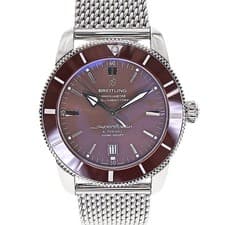 Breitling Superocean Heritage 46mm Stainless Steel Brown Dial Automatic #KN374