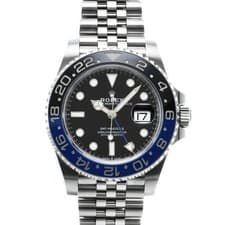 ROLEX Gmt Master Ii 126710BLNR Black Men's Used Watch #411021