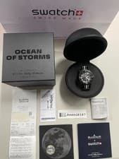 BLANCPAIN x SWATCH OCEAN OF STORMS SCUBA FIFTY FATHOMS  NEW WITH RECEIPT
