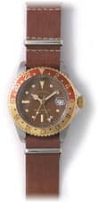 Vague Watch Co. Watch Brwn Gmt Brown Gm Tea Bg-l-001 Men F/S w/Tracking# Japan