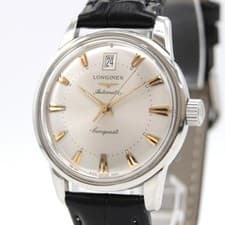 [Exc+5] LONGINES Conquest Heritage L1.611.4 Date AT Men's Watch From JAPAN Z026