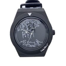 Import duty included for US buyers  Timex Keith Haring Quartz Analog Rubber Watc