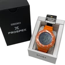 SEIKO PROSPEX BEAMS S802 00F0 FIELDMASTER LOWERCASE LIMITED EDITION DIGITAL SOLA