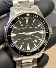 Hamilton Khaki Navy Scuba H82335131 Automatic Black Dial Men’s 40mm Luxury Watch