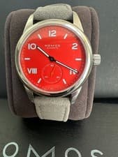 Nomos Club Campus 36mm Nonstop Red