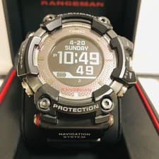 Casio G-Shock Rangeman GPR-B1000-1JR GPS Solar Digital Black Men's Watch Used