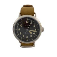 Import duty included for US buyers  Timex Type25A Military Watch Olive Quartz An