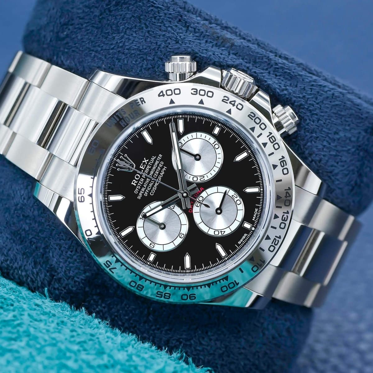 Rolex Daytona “Baby LeMans” 126509 White Gold Black Dial 40mm 2024 Box & Papers