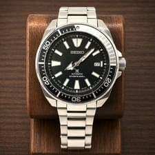 SEIKO PROSPEX Samurai Diver Automatic Watch 200m Water Resistant 4R35-01V0