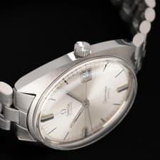 OMEGA Watch Seamaster Cosmic Crossline Date 166.026 Silver Dial 1970 Model Men's