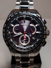 Seiko Astron SBXB041 GPS Solar Ceramic Titanium wrist 18cm NB/NA
