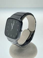 Rado r5.5 Quartz Watch Black Dial Ceramic Square Minimal Design