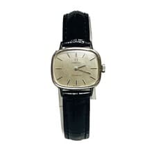 OMEGA Genève Manual Wind Cushion Case Silver Dial Analog Watch