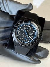 Pristine TAG Heuer Formula 1 Automatic Chronograph Black Titanium 44 mm Watch