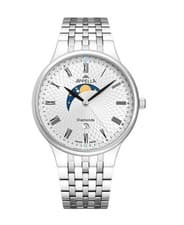 APPELLA Men Quartz Casual Watch Classic Dress Silver Dial Waterproof Swiss 41mm