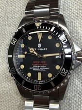 Steinhart Ocean One Vintage Red 39mm-Full Kit-Swiss Automatic-Excellent Conditio