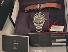 2022 Tudor Black Bay 58 79030N Black 39mm Full Set Plus Extras! Excellent!