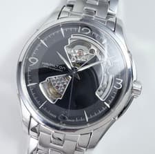 HAMILTON H327050 Black Dial Auto Case Size 40mm  Men's Used Excellent Japan