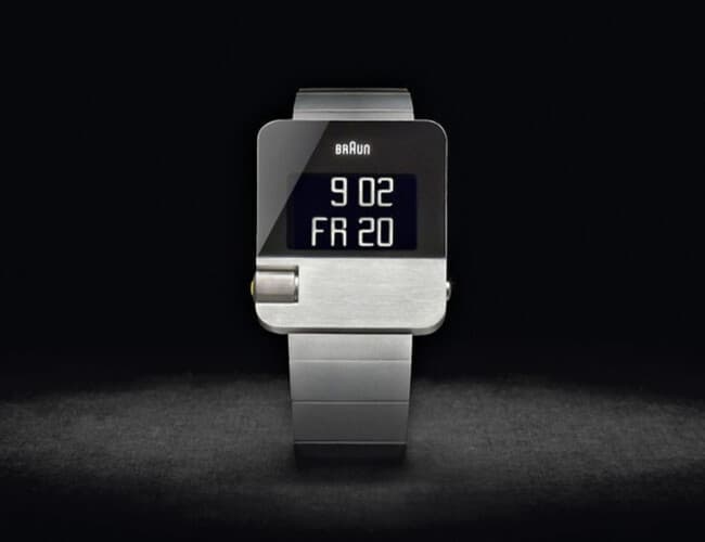 Braun Prestige BN0106 Digital Watch, 2012 Red Dot Award with B&P, 2 straps, VGC