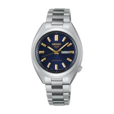 Seiko 5 Sports SNXS Series 32mm Blue Dial Stainless Steel Watch SRE021