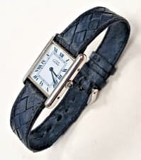 Cartier Tank Must 23mm 30mm Rare Large Size Jumbo Must De Cartier 925 Silver