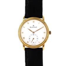Authentic [Unserviced - Value Price] Blancpain Villeret YG 7001-1418-55 YG H...