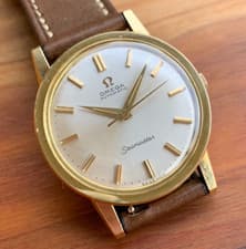 1963 Omega Seamaster Ref. 165.003 Cal. 552 Gold Capped Wristwatch - Mint