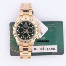 Rolex 116508 Yellow Gold "John Mayer" Daytona Gold Oyster Bracelet