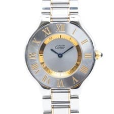 Cartier Must de Cartier 21 W10072R6 Silver Dial Quartz Ladies Watch