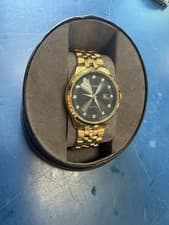 Men's Citizen Corso Gold Tone Steel Crystallizd 41mm Watch Bm7252-51g