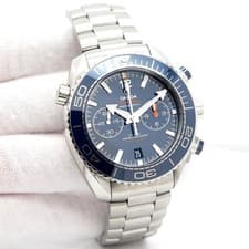 Omega Seamaster Planet Ocean 600m Chronograph with Blue Dial
