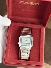 Rare Vintage Casio AE-90W Men’s Digital Alarm Chronograph Sports Watch JDM 80s
